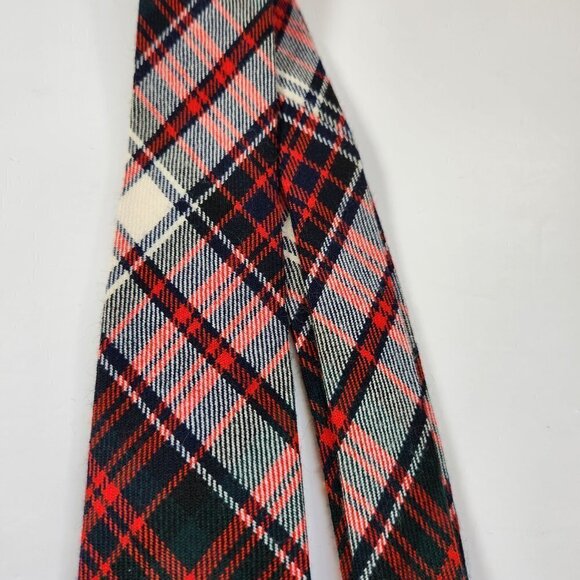 Locharron MacDonald Dress Clan Necktie 100% Wool Tie Made in Scotland - Picture 4 of 7